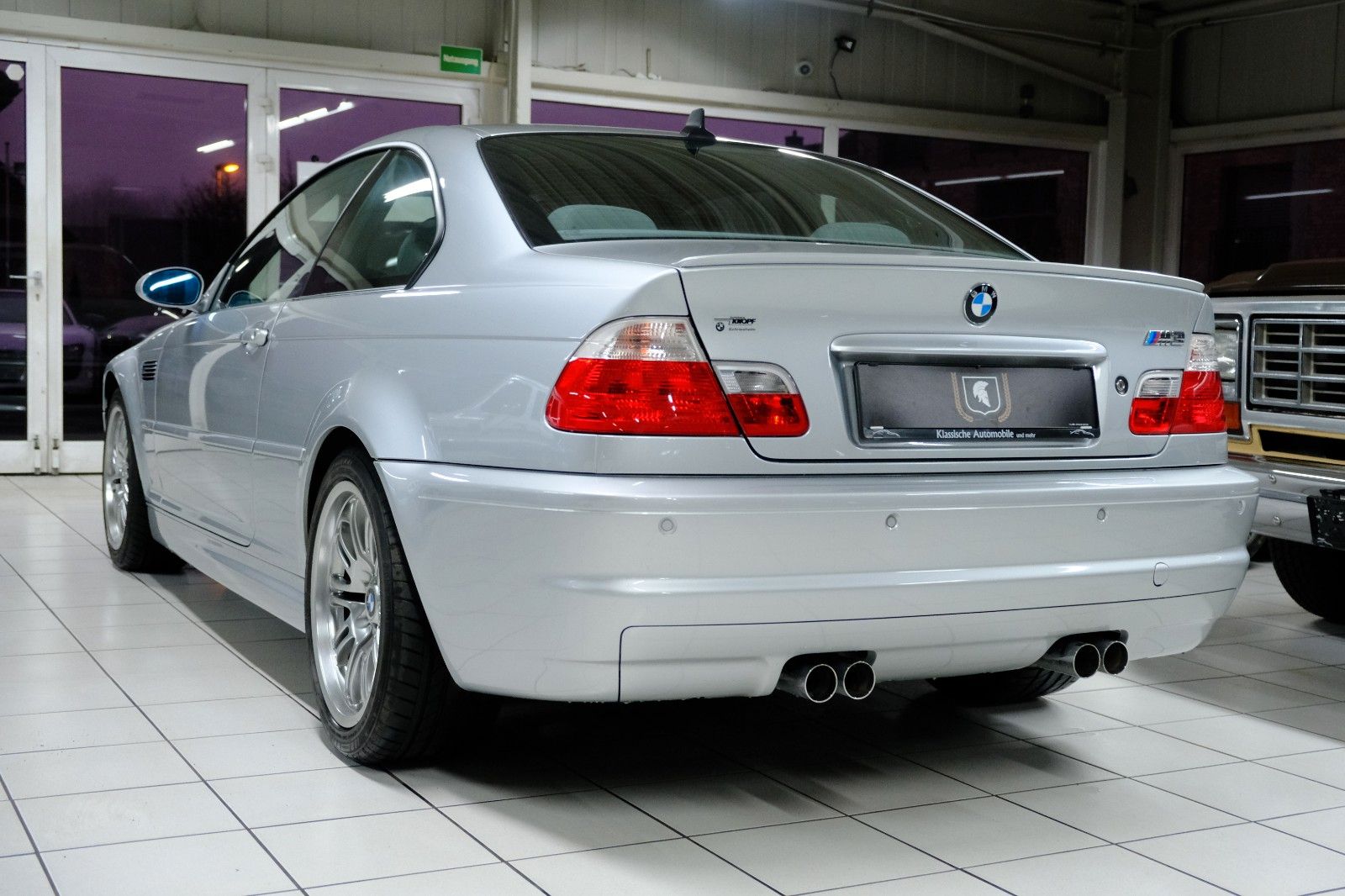 Fahrzeugabbildung BMW M3/Schalter/Deutsch/1. Hand/Orig. km/1A Zustand