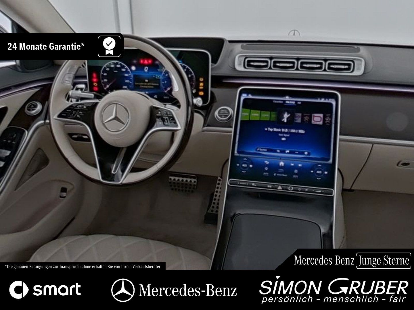 Fahrzeugabbildung Mercedes-Benz S 580 4M L AMG Exklusive Executive TV FondEntert