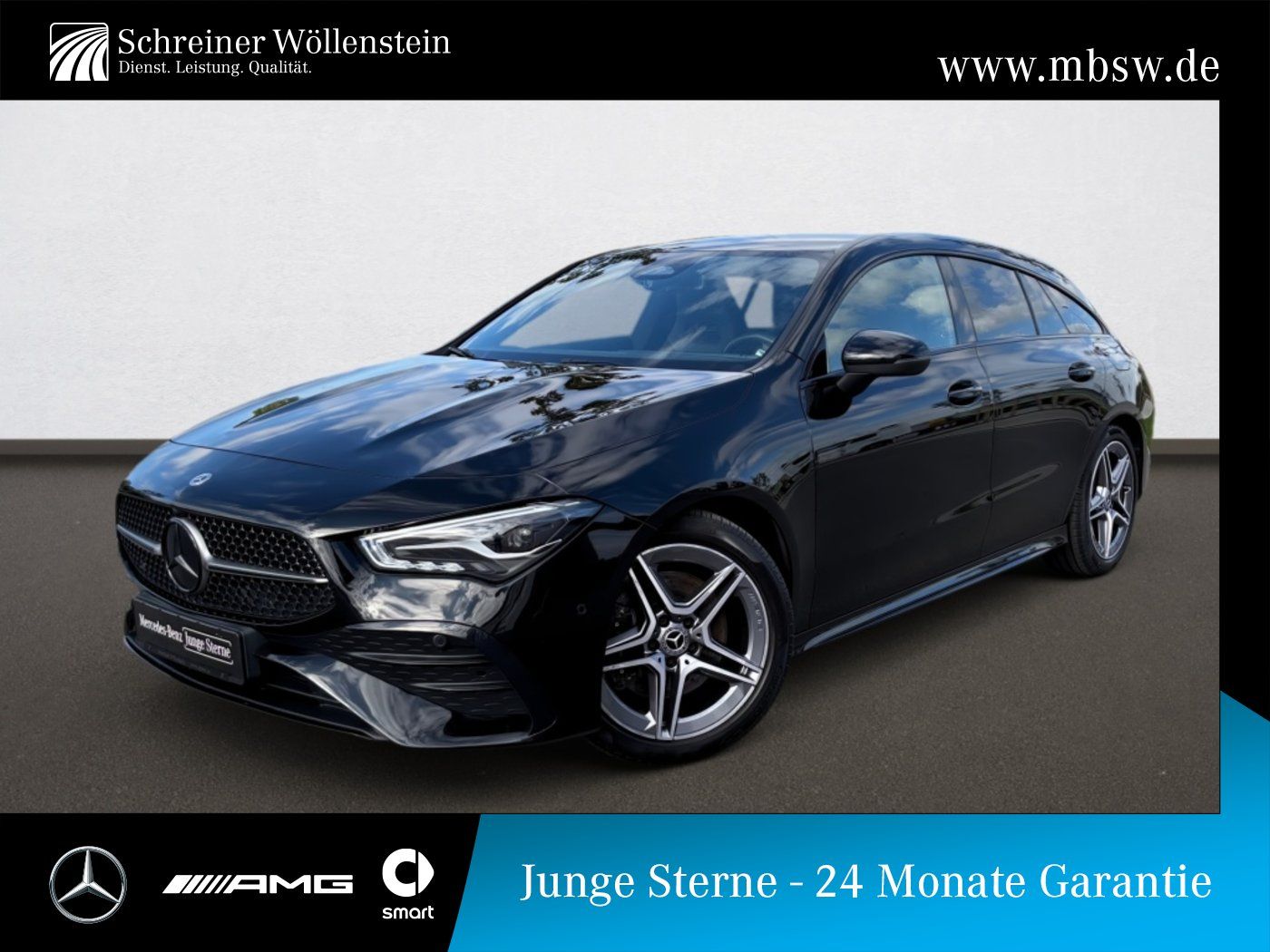 Mercedes-Benz CLA 200 d SB AMG KeylGo RKam AHK Ambi Distr LED