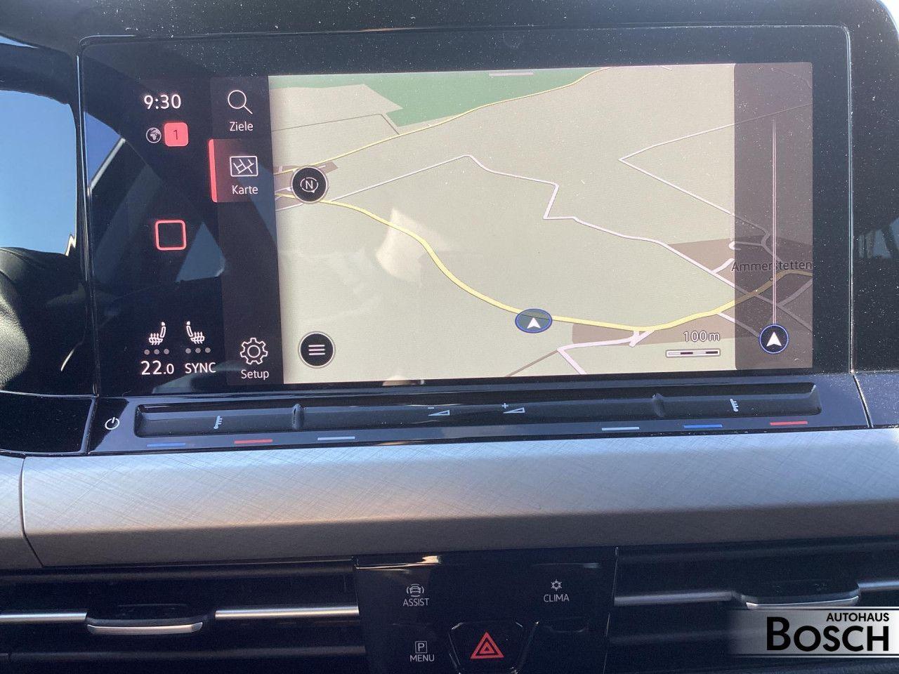 Volkswagen Golf VIII 1.5 TSI Life Navi RFK SHZ LED Klima, миниатюра 8
