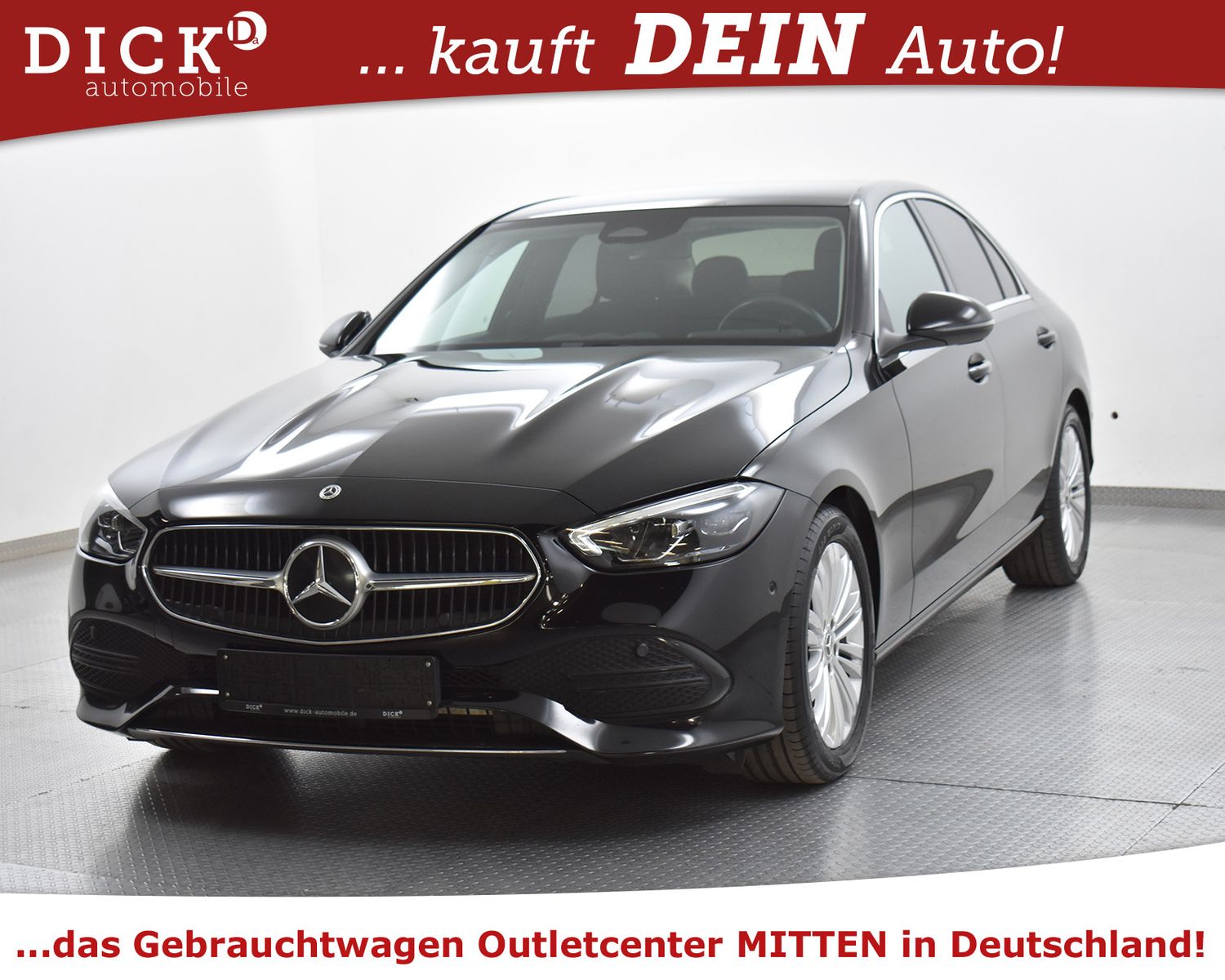 MERCEDES-BENZ C 200d 9G Avantg WIDESC+NAV+KAM+LED+SHZ+AHK+DAB+ - Image 4