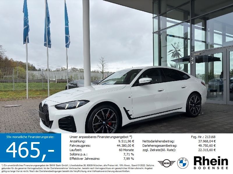 BMW 420d xDrive Gran Coupé M Sport ACC 360° AHK HiFi