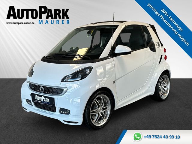 Smart ForTwo fortwo cabrio Brabus electric drive Leder