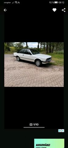 BMW Bmw e30 320i baur Cabrio oldtimer