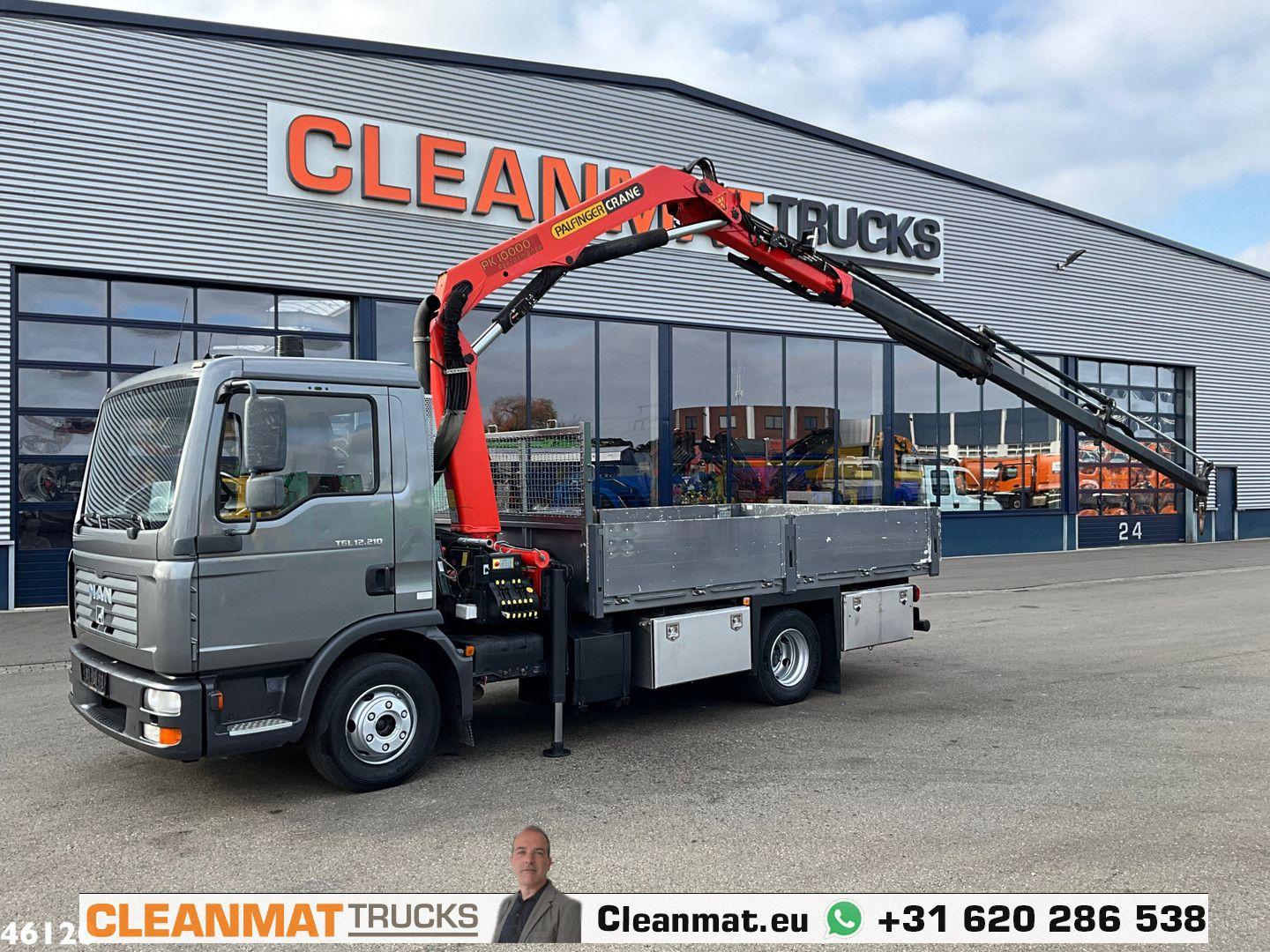 MAN TGL 12.210 Palfinger 10 Tonmeter laadkraan Just
