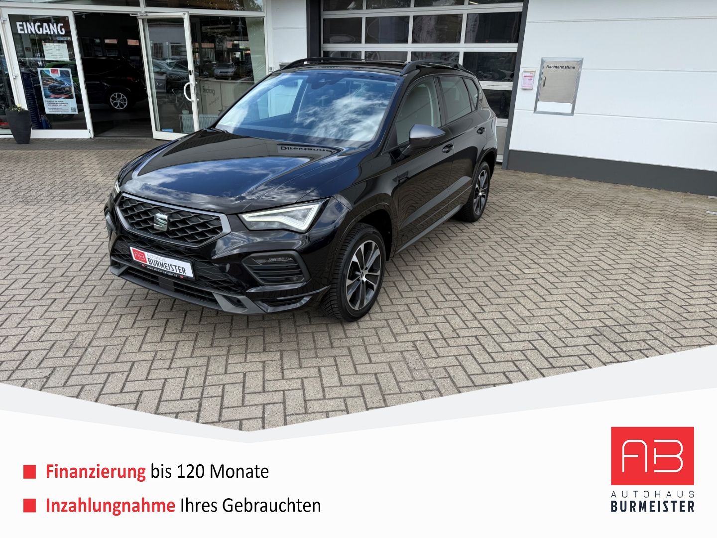 Fahrzeugabbildung SEAT Ateca 1,5 TSI FR LED AHK Navi RFK GJR TWA VZE Te