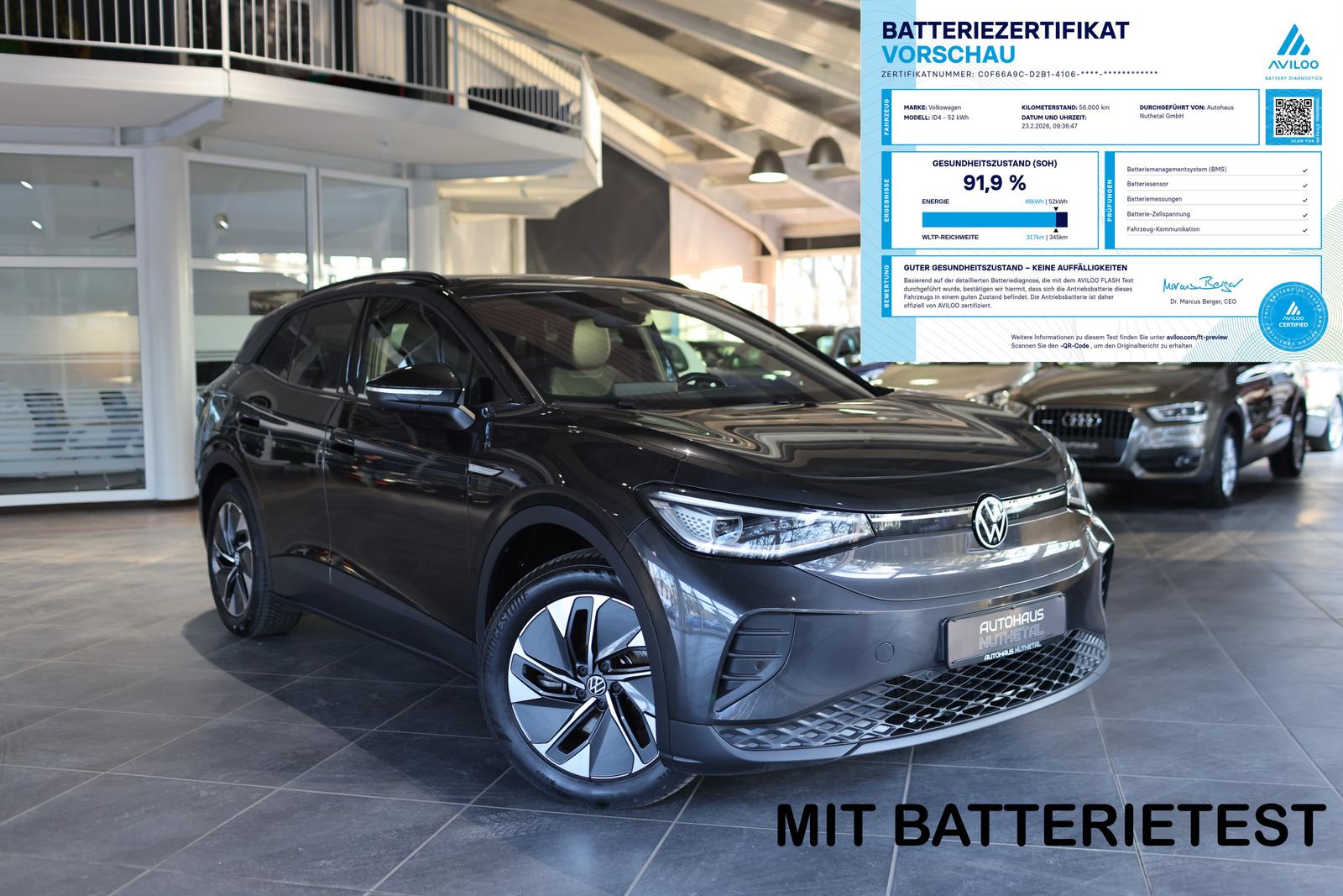 Volkswagen ID.4 PURE PERFORMANCE 55 kWh MATRIX / REAR VIEW