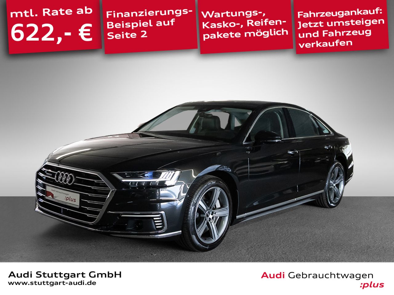 Audi Audi A8 60 TFSI e quattro Pano B&O 360°Kamera 19''
