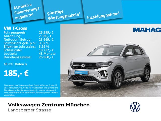 Volkswagen T-Cross 1.5 TSI R-Line AHK ACC MatrixLED Navi Re