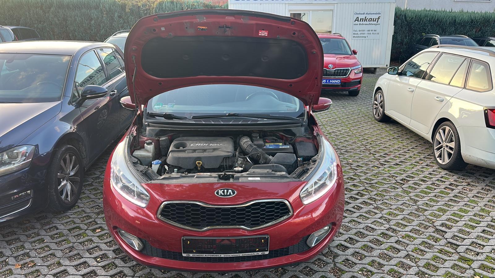 Kia cee'd 2012 — rear view