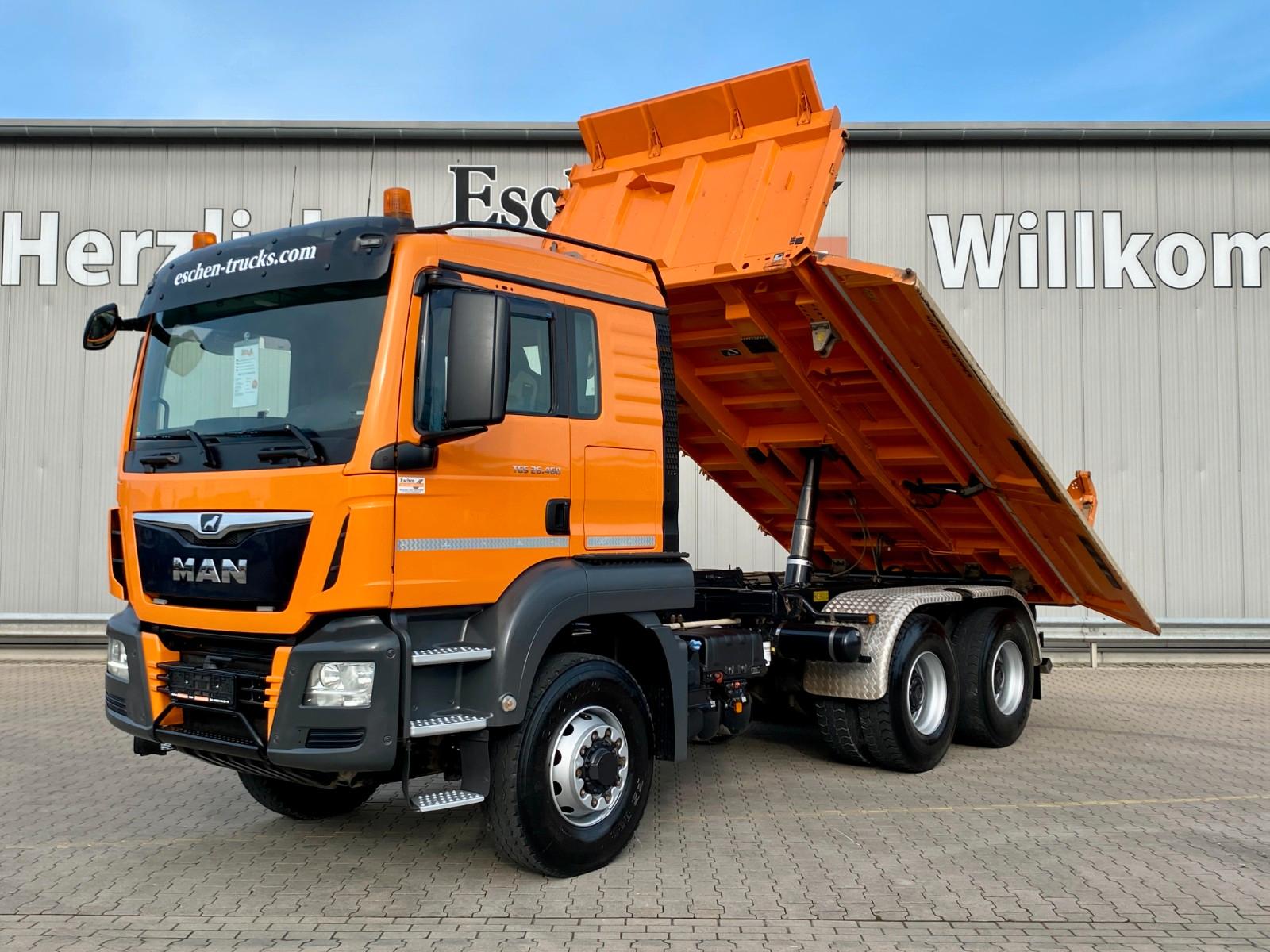 MAN TGS 26.460 6x6 HYDRO | MEILLER*Bordmatic*Navi*AC