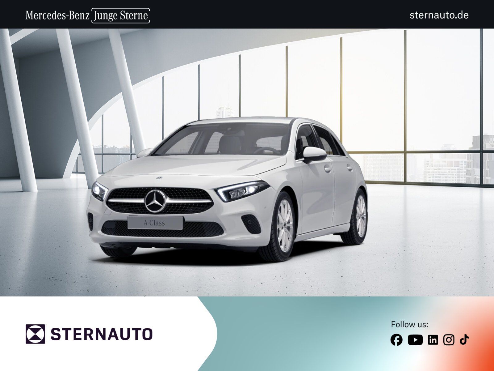 Mercedes-Benz A 180 Progressive LED AHK DAB Carplay MBUX High