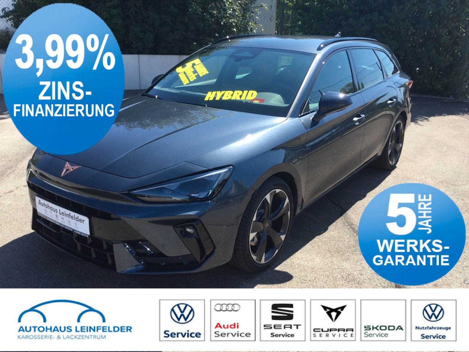 Fahrzeugabbildung CUPRA Leon 1.5 E-HYBRID DSG Sportstourer+AHK+Kamera+18