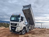 MAN Tgs 44.500 10x4 miller kipper 2020 - MAN Mil