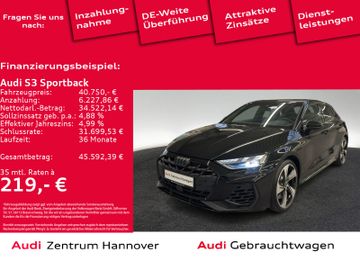 Audi Leasingangebot: Audi S3 Sportback 2.0 TFSI Kamera virtual LED Navi