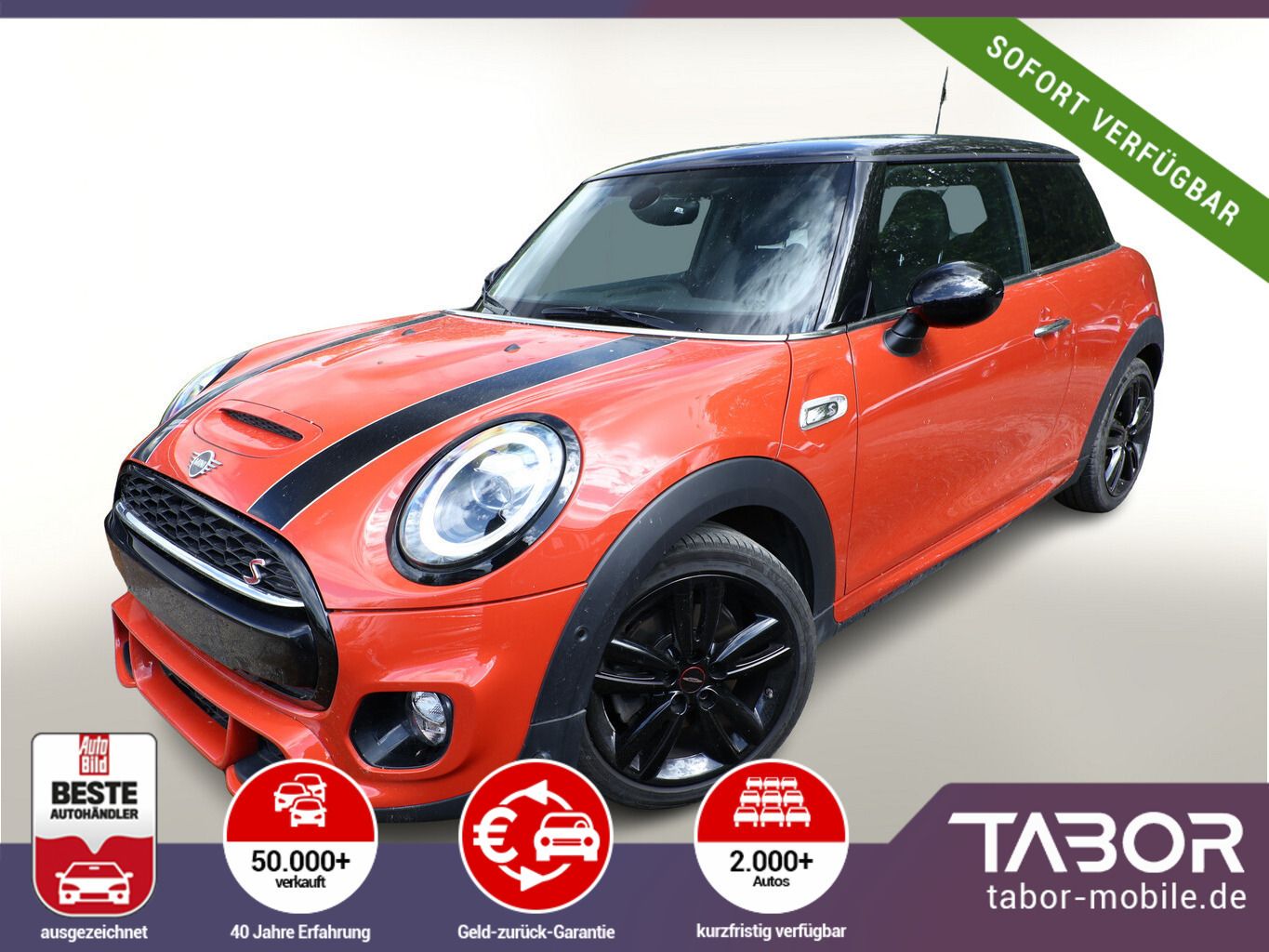 MINI Cooper S 192 JCW Nav Pano LED PDC Leder SHZ DCC