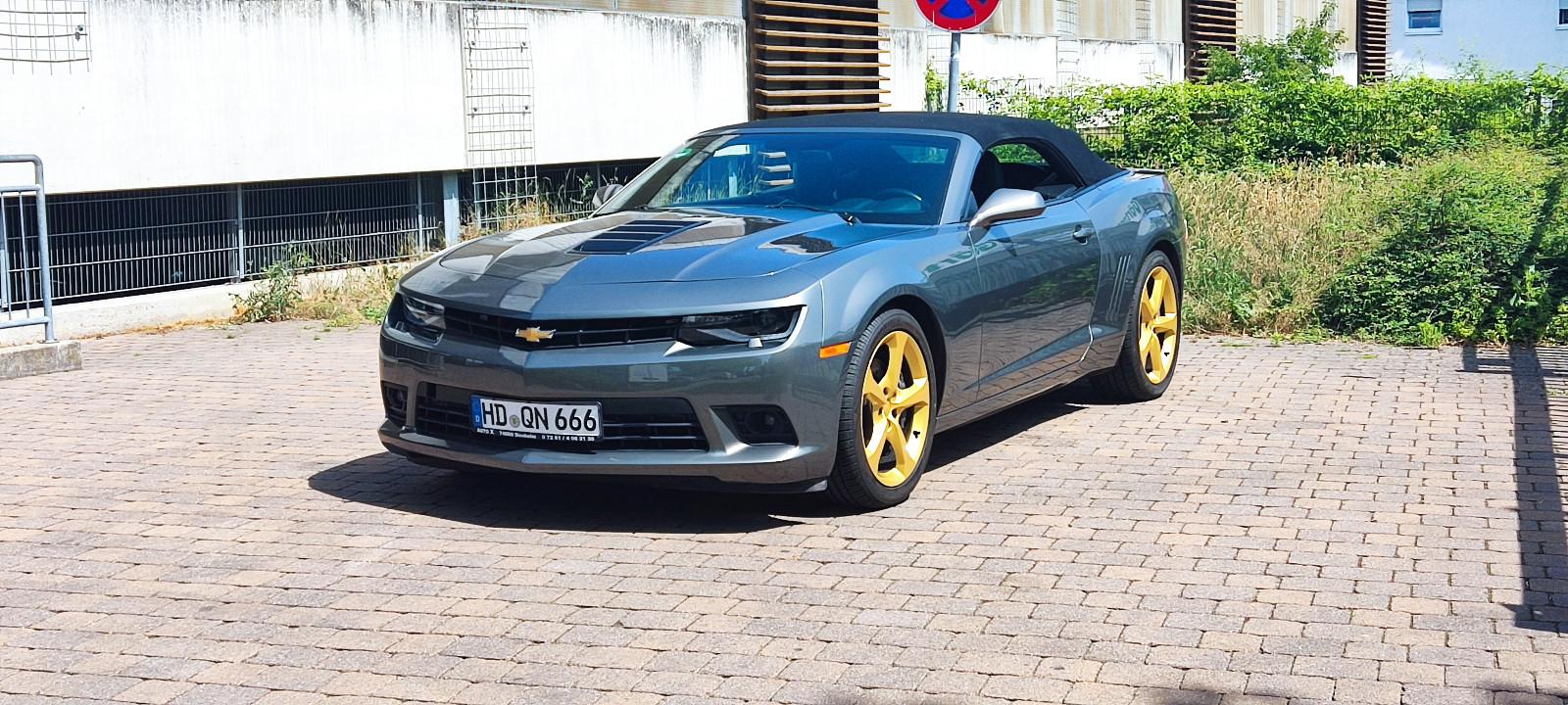 Chevrolet 2014er Camaro SS mit 6,2tr. Cabrio Automatik