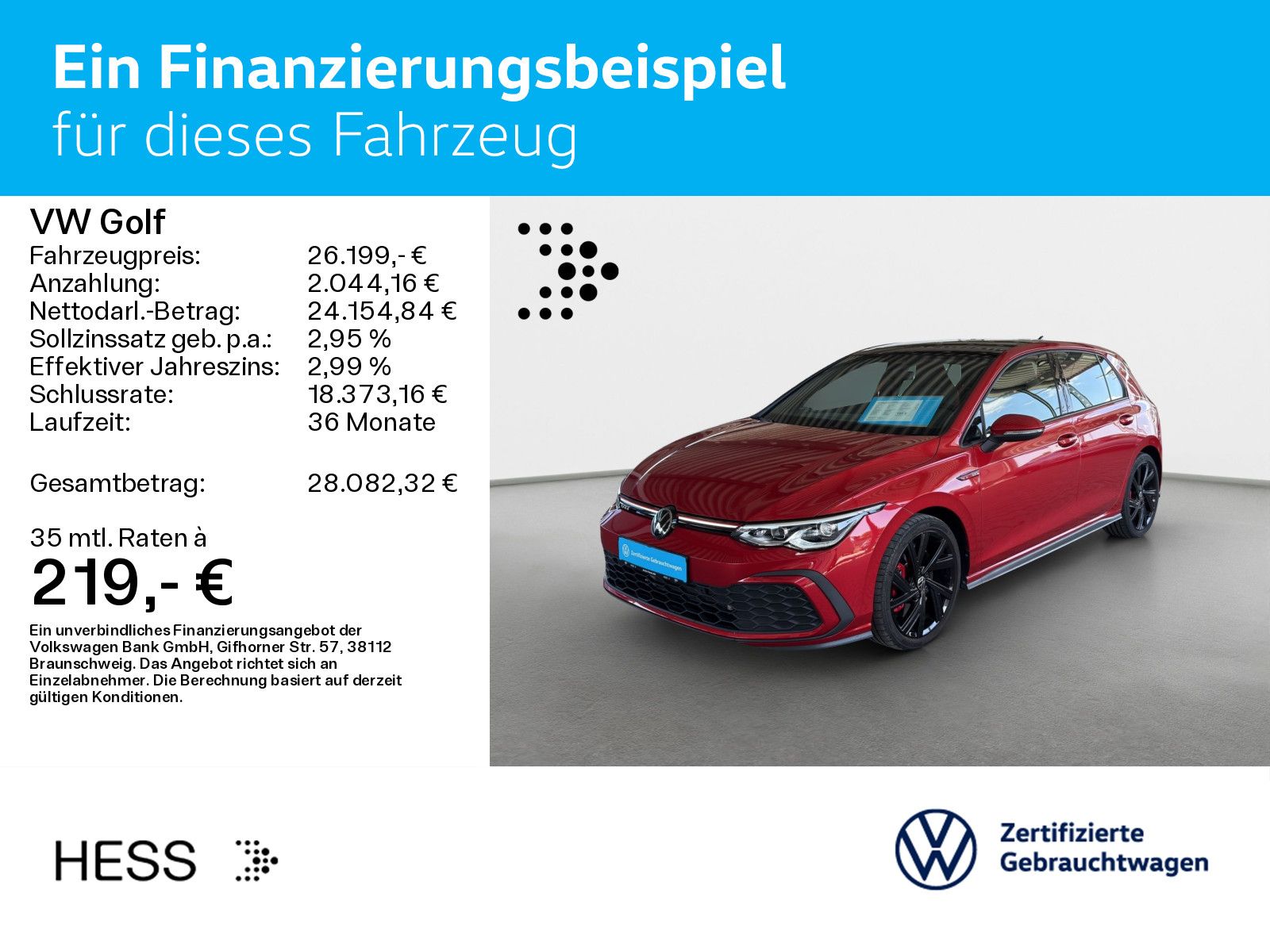Volkswagen Golf VIII 2.0 TSI DSG GTI LED PANO KAMERA PDC SH foto 2