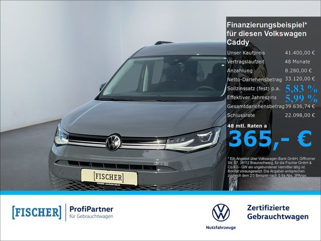 Volkswagen Caddy 1.5TSI DSG Life LED SHZ Rear View PDC vorn