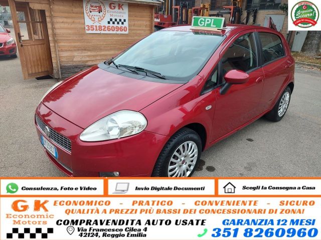 Fiat Grande Punto 1.4 GPL 5 porte Actual, OK NEO