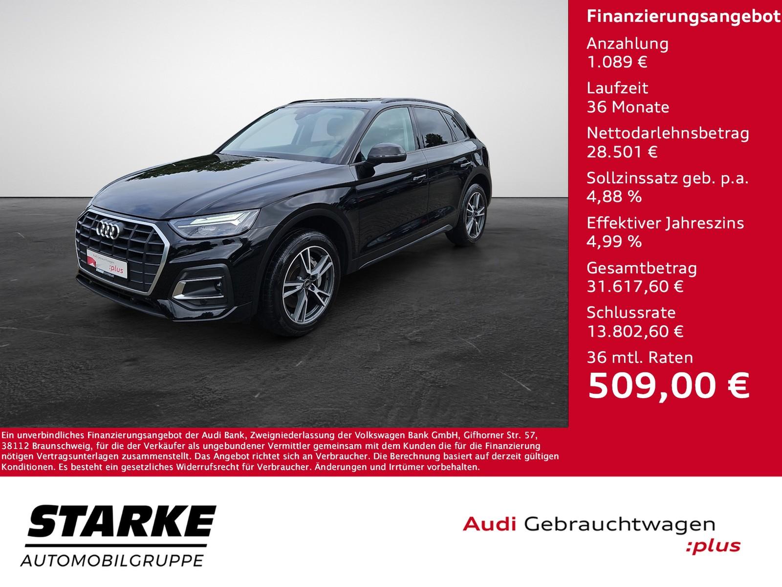 Audi Q5 50 TFSI e S tronic quattro NaviPlus Leder 19-