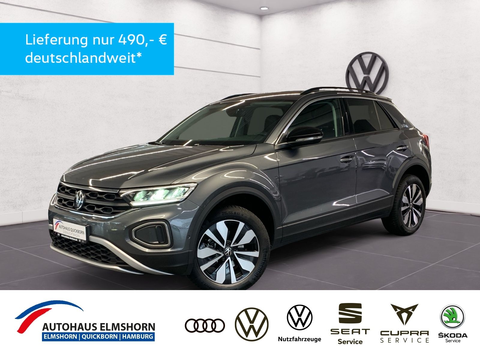 Volkswagen T-Roc Goal 1.5 TSI DSG NAV APP TRAVEL KAM GJR AM