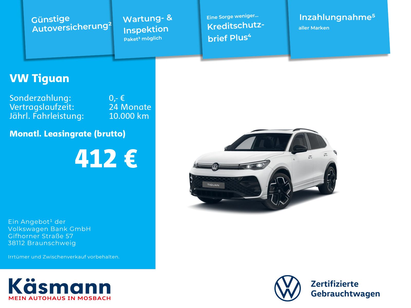 Volkswagen Tiguan R-Line 2.0TDI 4M PANO STAND BLACKSTYLE foto 2