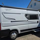 Fiat Karmann Dexter 580 mit Fahrradträger  - Wohnmobil oder -wagen Karman