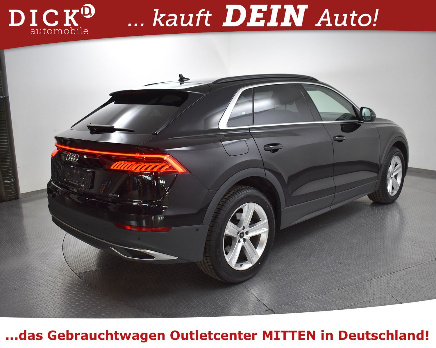 AUDI Q8 Quat VIRTU+PANO+MEMO+LED+SHZ+HEAD+AHK+360 - Image 7