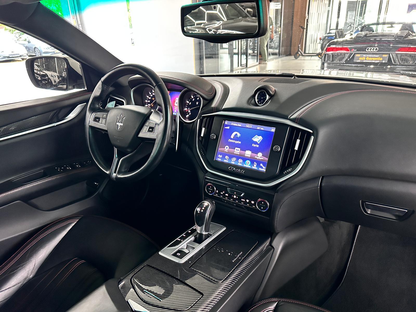 MASERATI GHIBLI 3.0 V6 TWINTURBO | 330 ch | 4X4 | BVA | HAYON ÉLECTRIQUE | VENTILATION DU SIÈGE