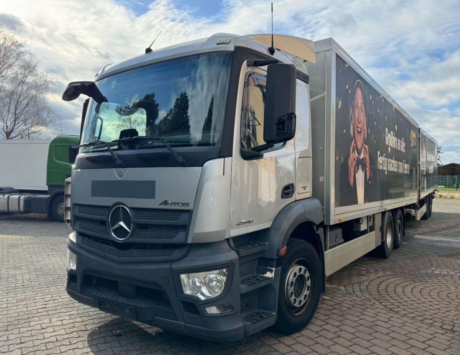 Mercedes-Benz Antos 2540/Durchladbar/2xLBW/1xKammer/2inStock