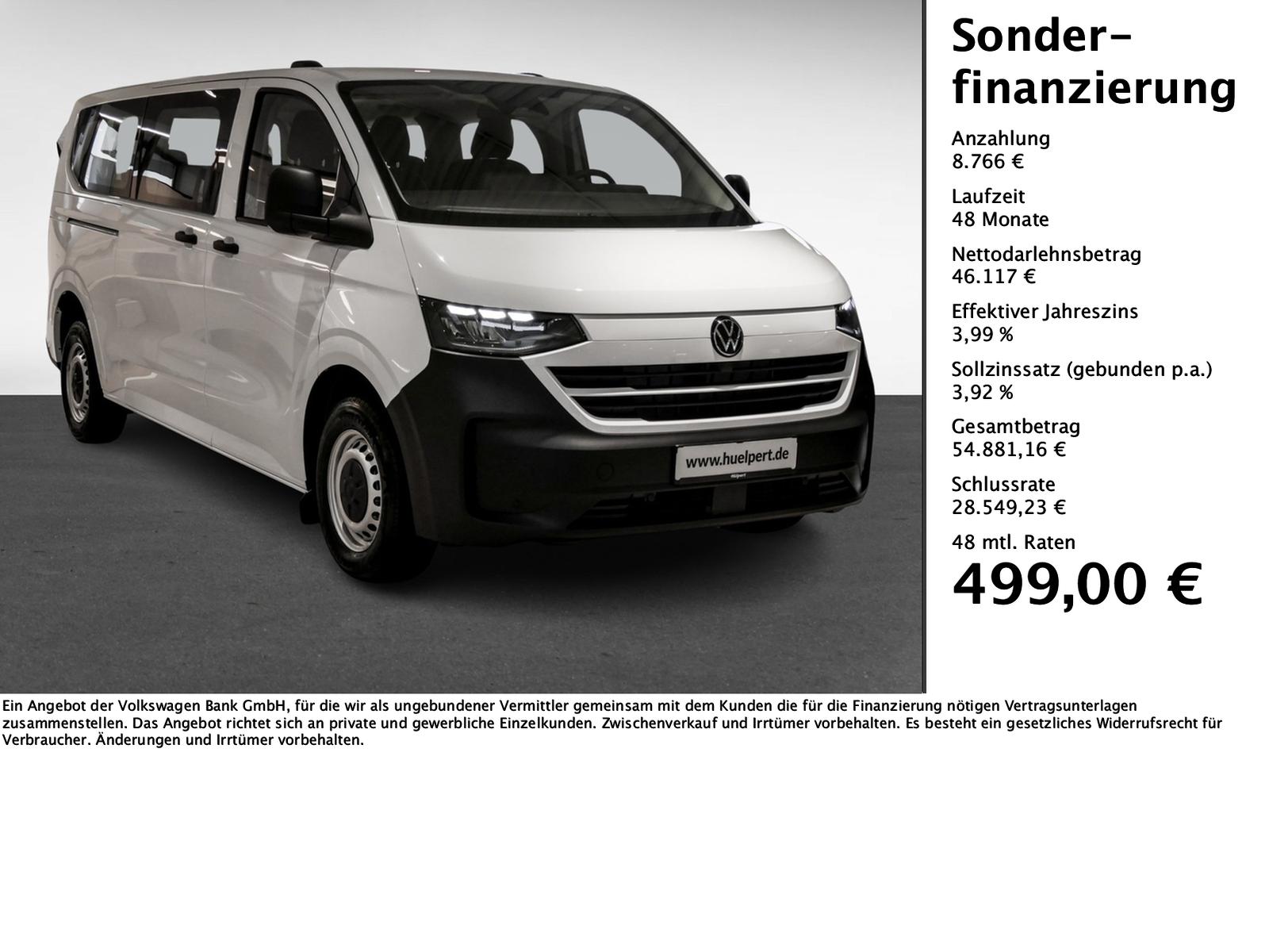 Volkswagen T7 Kombi LR 110 kW TDI Automatik