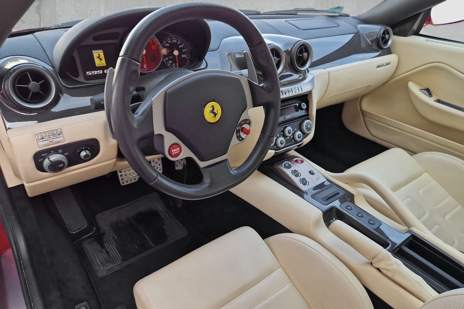 Fahrzeugabbildung Ferrari 599 GTB*rosso monza*new Ceramic brakes*