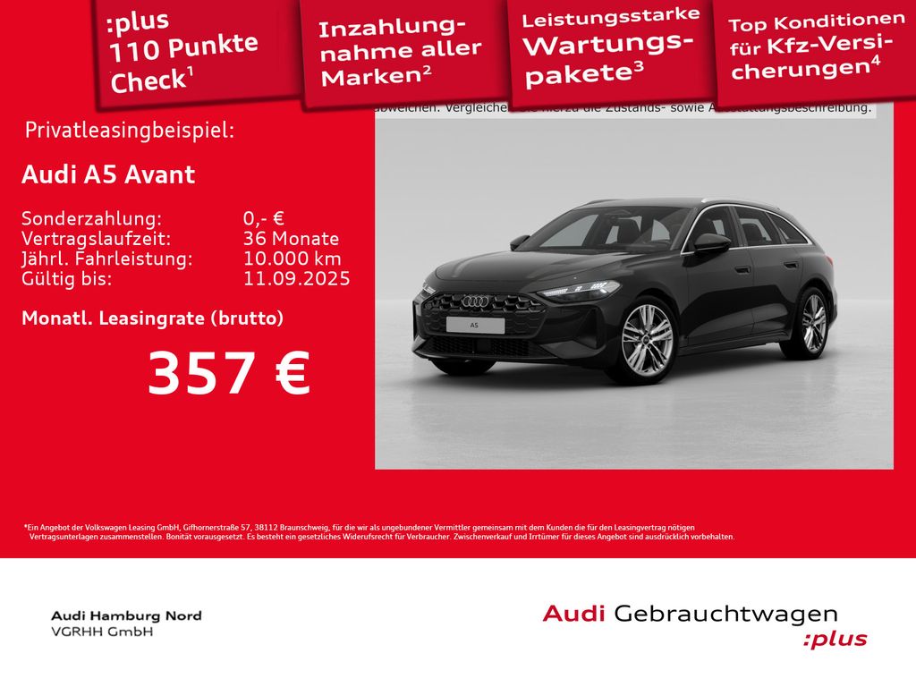 A5 Avant TFSI S tronic Navi Head Tech Plus LM19