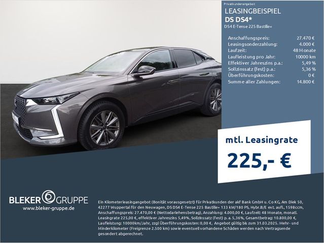 DS Automobiles DS4 E-Tense 225 Bastille+