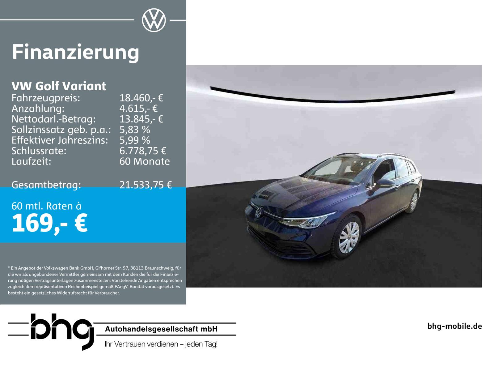 Volkswagen Golf Variant 2.0 TDI LIFE