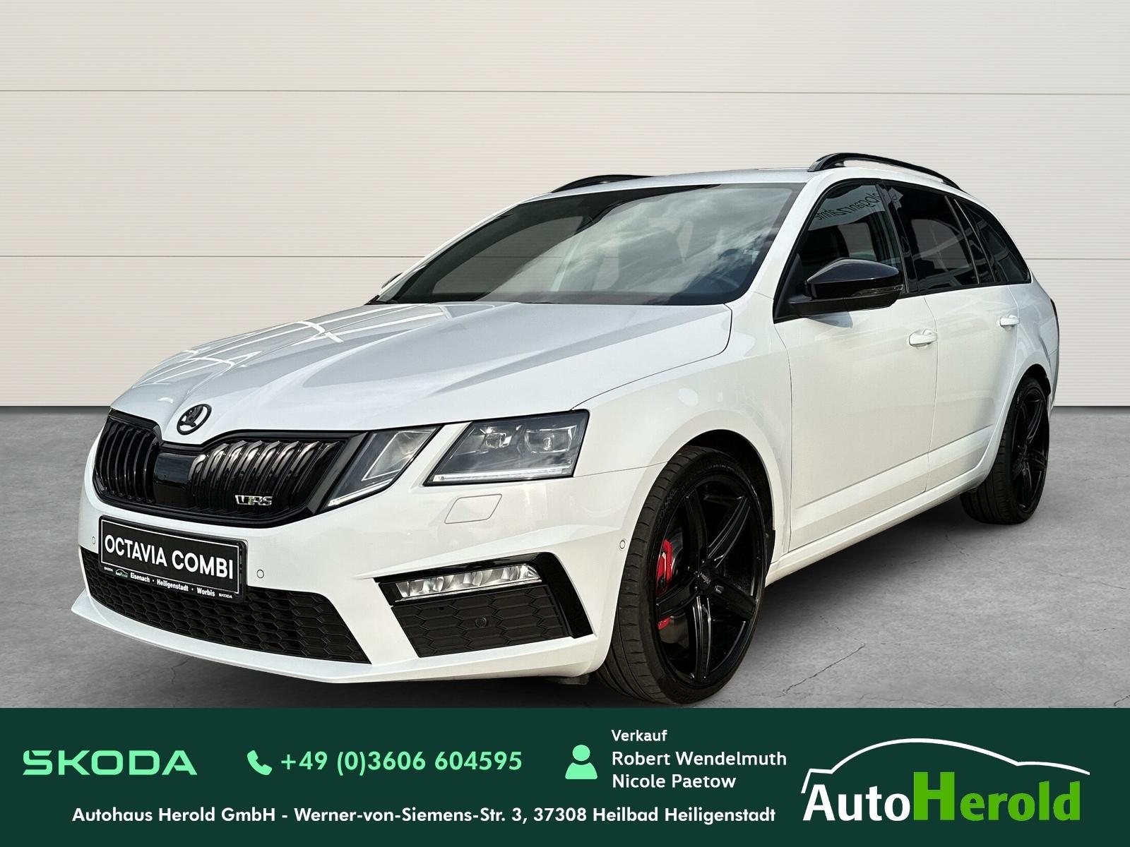 Skoda Octavia Combi  RS 245 LED ACC 19 Zoll