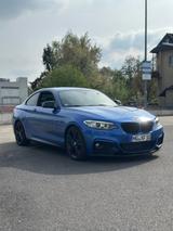 BMW 225d Coupé M Sport M Sport - blaue BMW 225