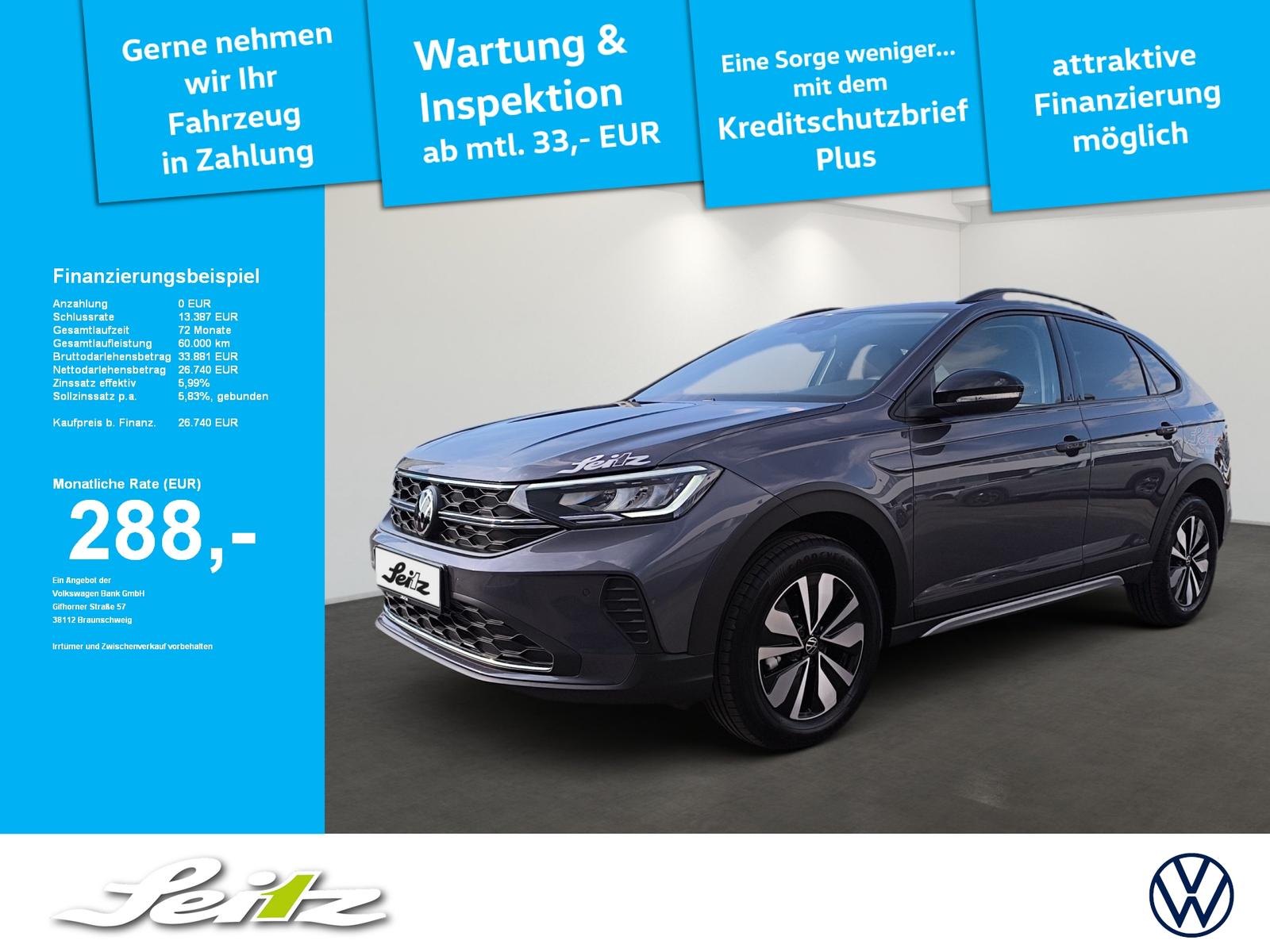 Volkswagen Taigo 1.0 TSI Goal *NAVI*PDC*LED*SITZH*