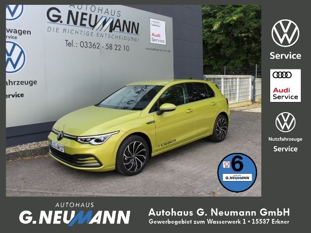 Golf VIII 1.5 eTSI Style DSG KLIMA/LED/NAVI/ALU