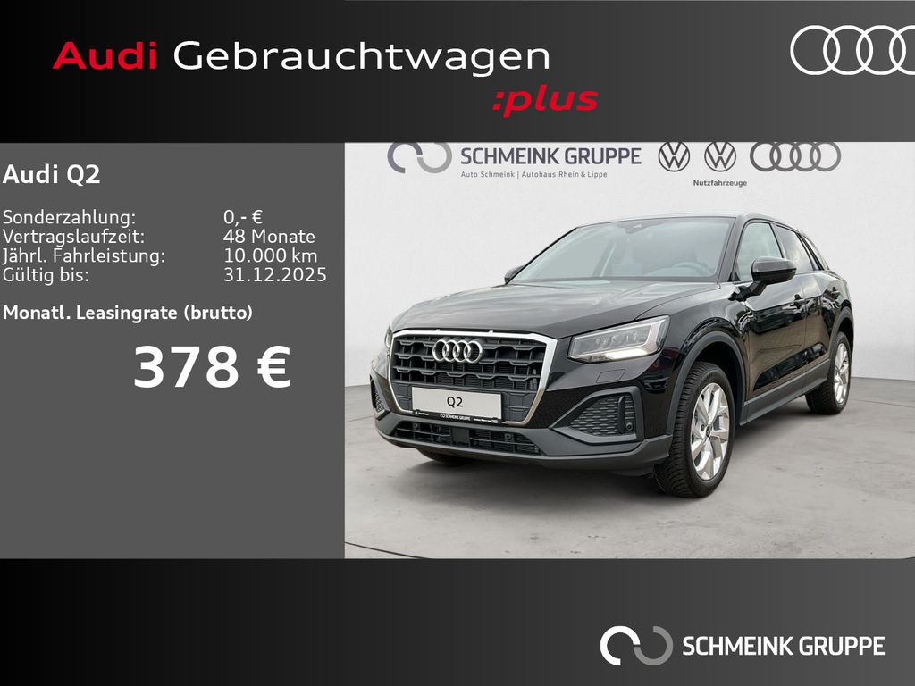 Q2 30 TFSI AHK Schalter Kamera Carplay Allwetter