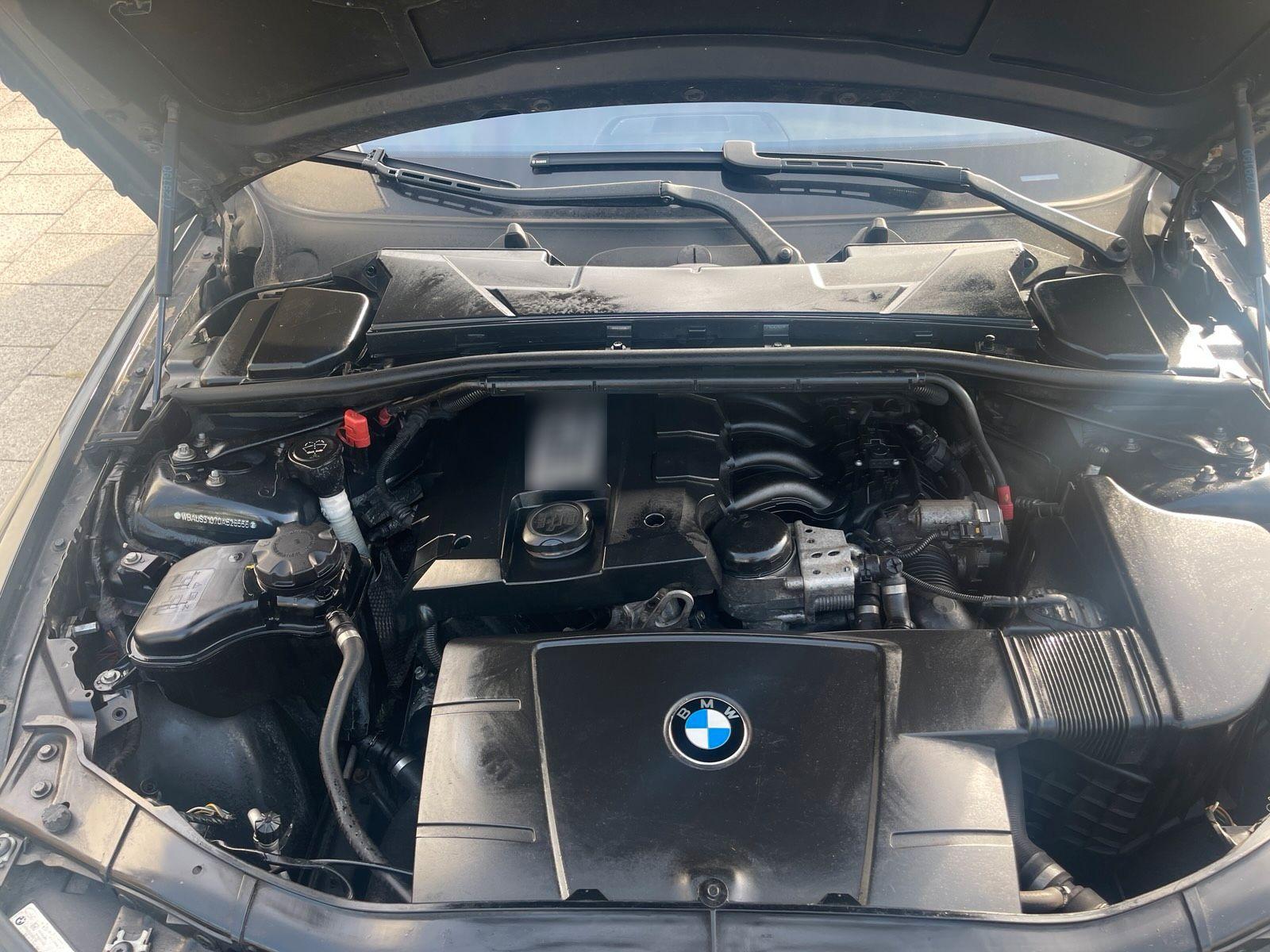 BMW 318 2009 — interior