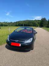 Peugeot 307 CC 1Hand Scheckheft gepflegt GARAGENFAHRZEUG - Peugeot 307: Schwarz