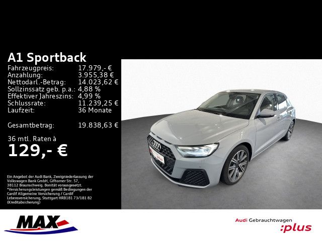 A1 Sportback 30 TFSI LED+SHZ+ALU+VCP+PDC+KLIMA++