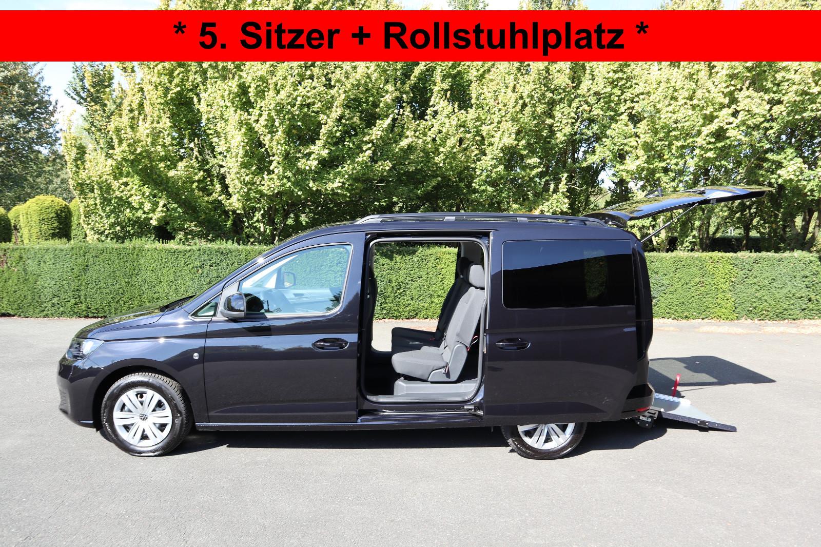 Volkswagen Caddy Maxi 1,5 TSI DSG*Rollstuhlrampe*AMF-Bruns*