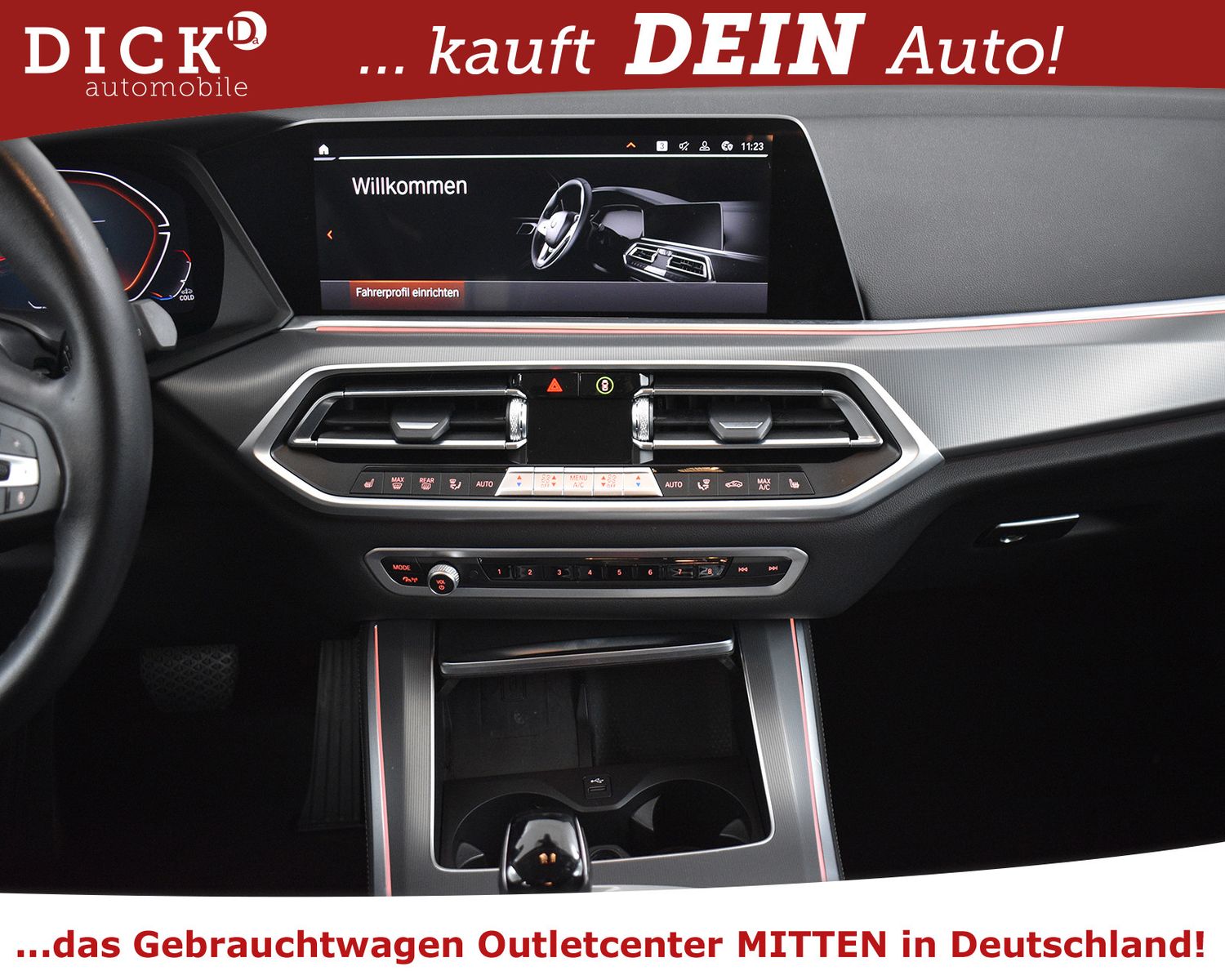 BMW X5 xDr 25d Sport LEDER+MEMO+AHK+KAM+VIRTU+ACC+20 - Image 14