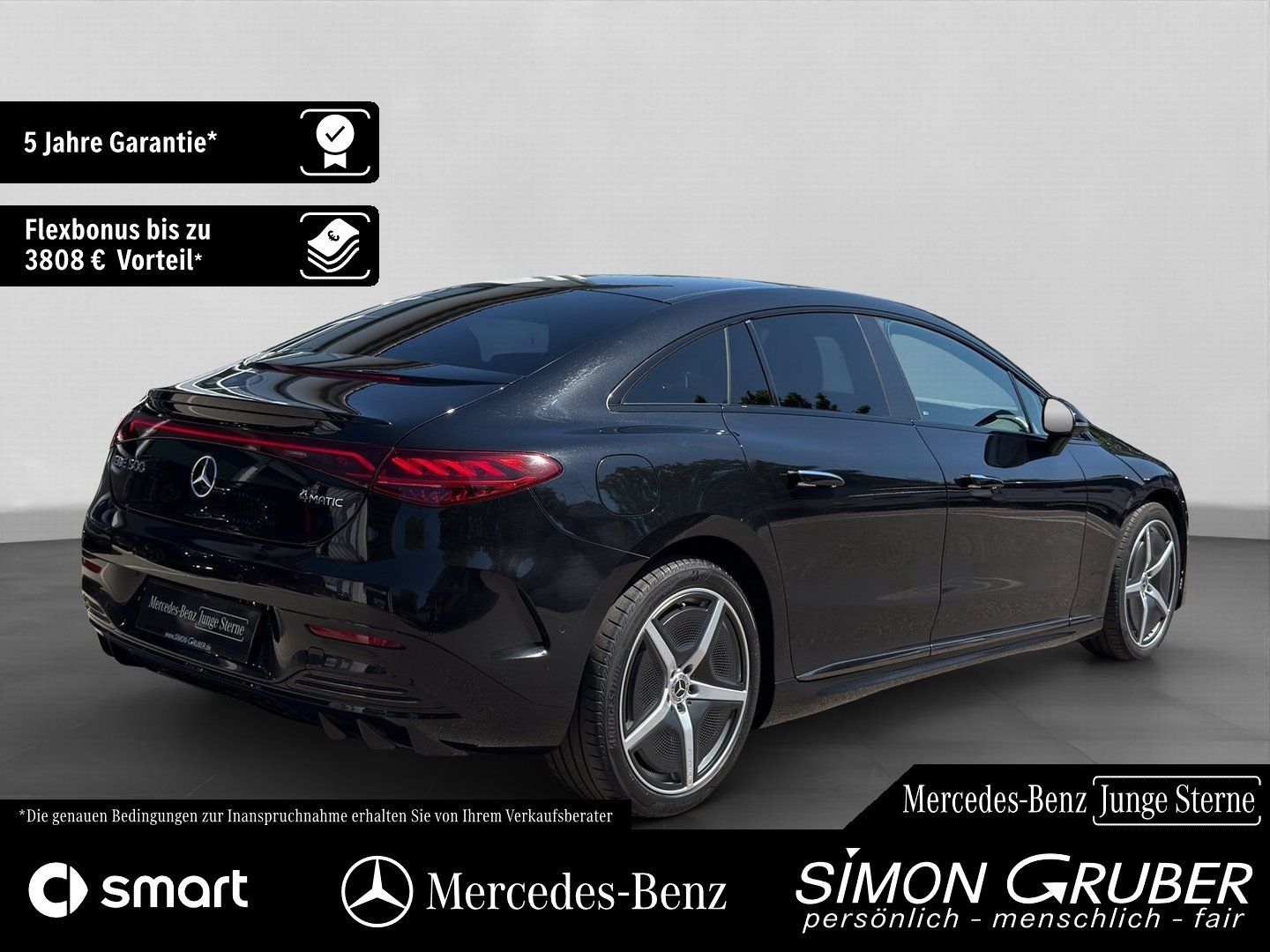 Fahrzeugabbildung Mercedes-Benz EQE 500 4M AMG Premium+ Nappa Hyper Pano Md 2025