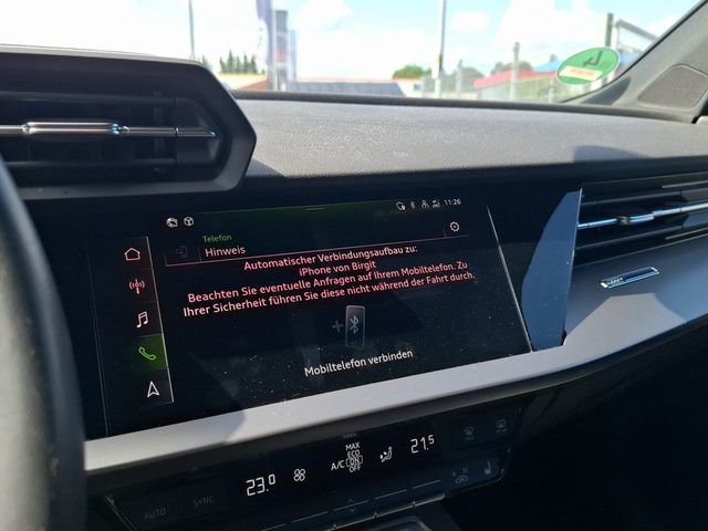 A3 35 TDI advanced LED, Rückfahrkamera, HUD