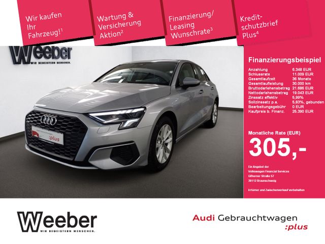 Audi A3 Sportback 35 TDI Navi LED PDC LM Tempo