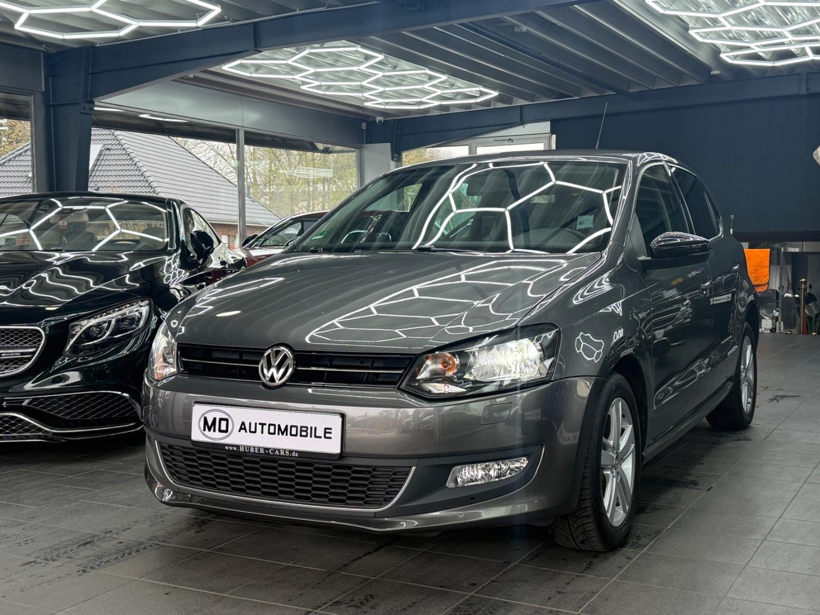 Volkswagen Polo V Match*NAVI*Teil-Leder*2.HAND*TÜV NEU*
